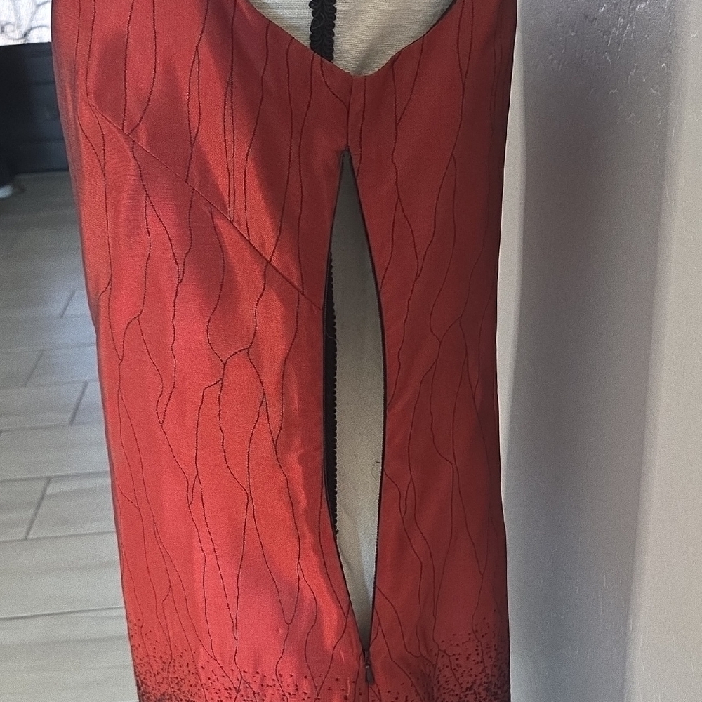 MSSP Women's Chic Red Sleeveless Mini/Shift Dress Perfect For Weddings Size Med - Picture 5 of 5